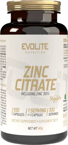 Evolite Zinc Citrate 50 mg - 100 caps