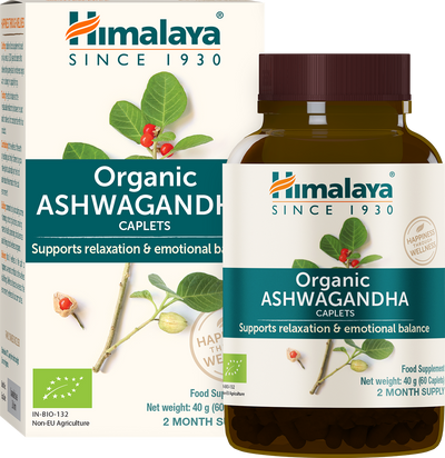 Himalaya Organic Ashwagandha - 60 caps