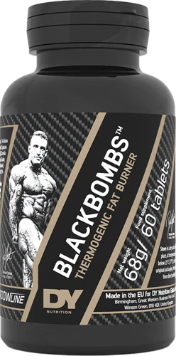 Dorian Yates Nutrition BlackBombs - 60 tabs