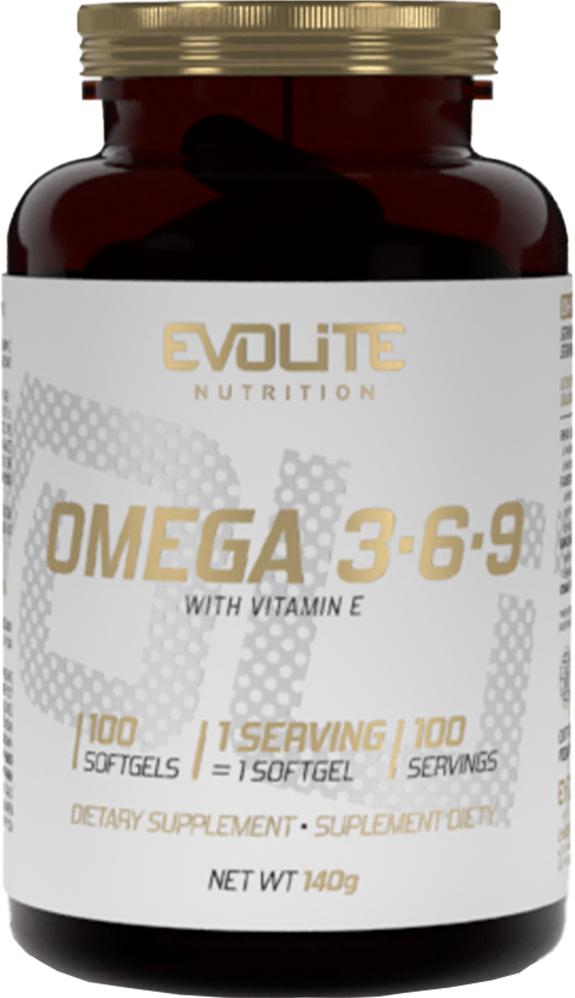 Evolite Omega 3-6-9 - 100 Softgels