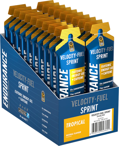 Applied Nutrition Endurance Sprint Gel With Caffeine - 20 x 60 ml Tropical