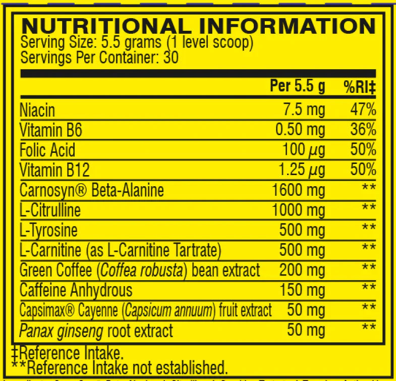 C4 Ripped - 30 servings Tropical Punch