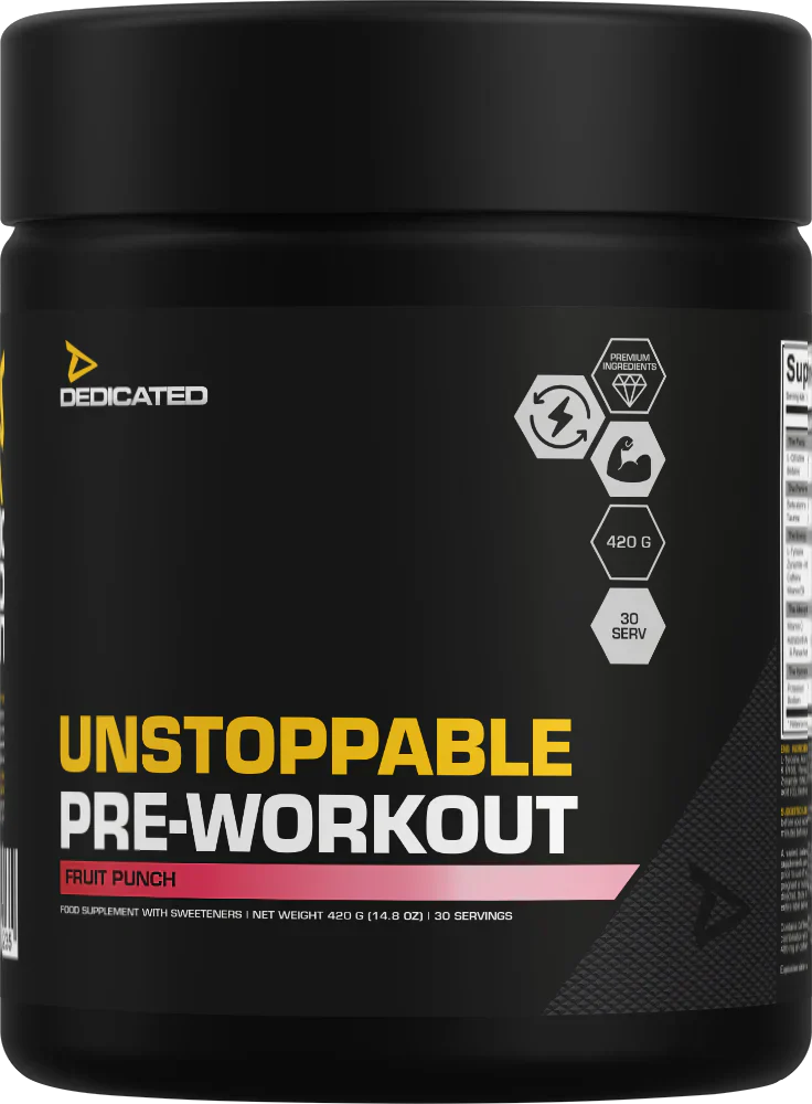 Dedicated Nutrition Unstoppable - 420 g Fruit Punch