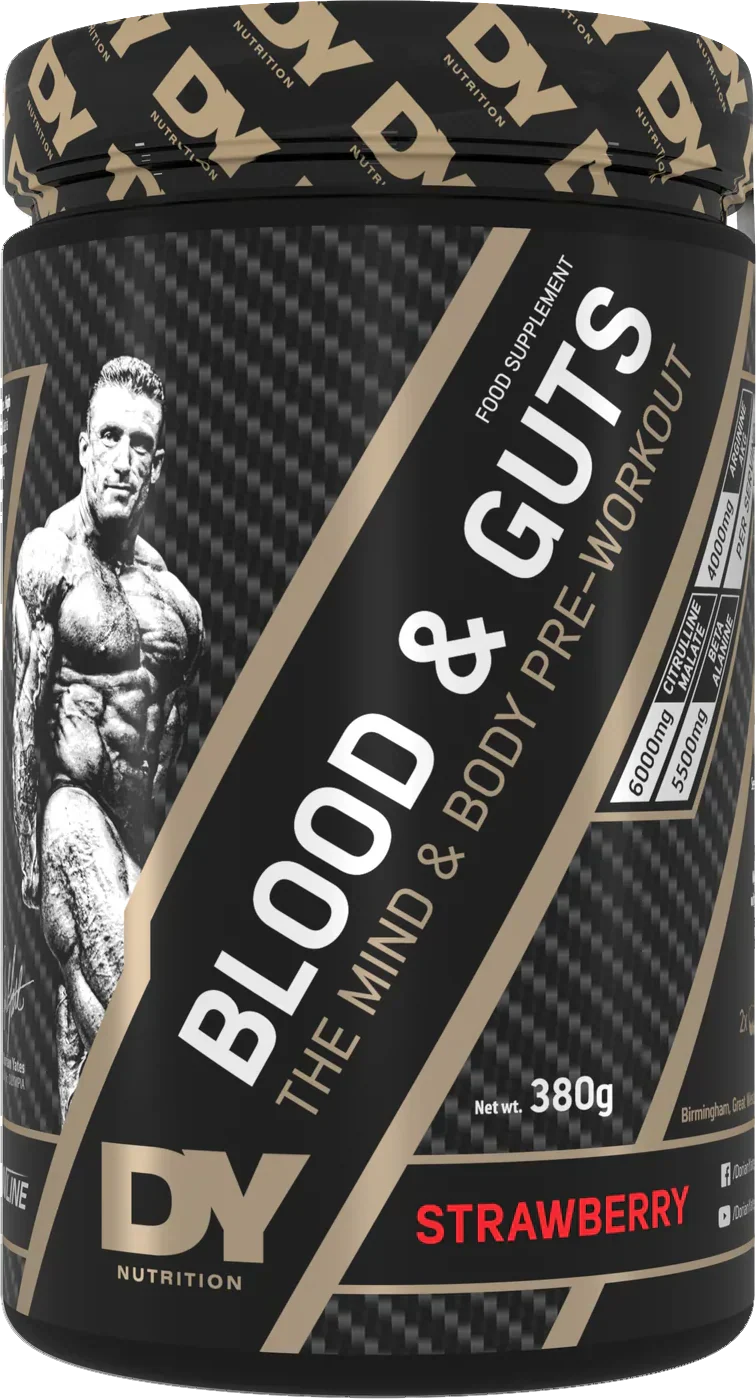 Dorian Yates Nutrition Blood & Guts - 380 g Strawberry