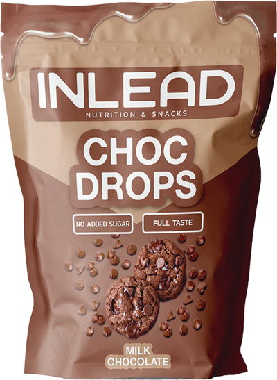 Inlead Choc Drops - 150 g Milk Chocolate