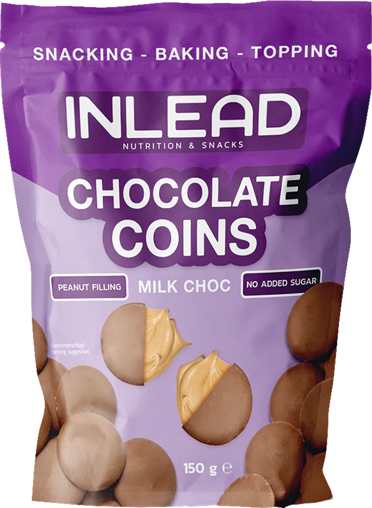 Inlead Chocolate Coins - 150 g Milk Choc