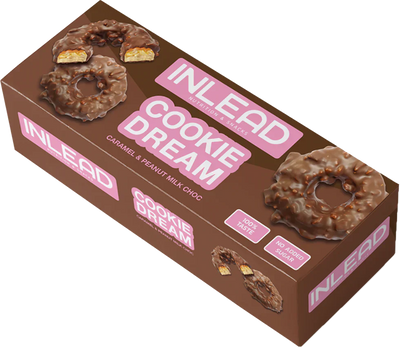 Inlead Cookie Dream - 125 g Caramel & Peanut Milk Choc