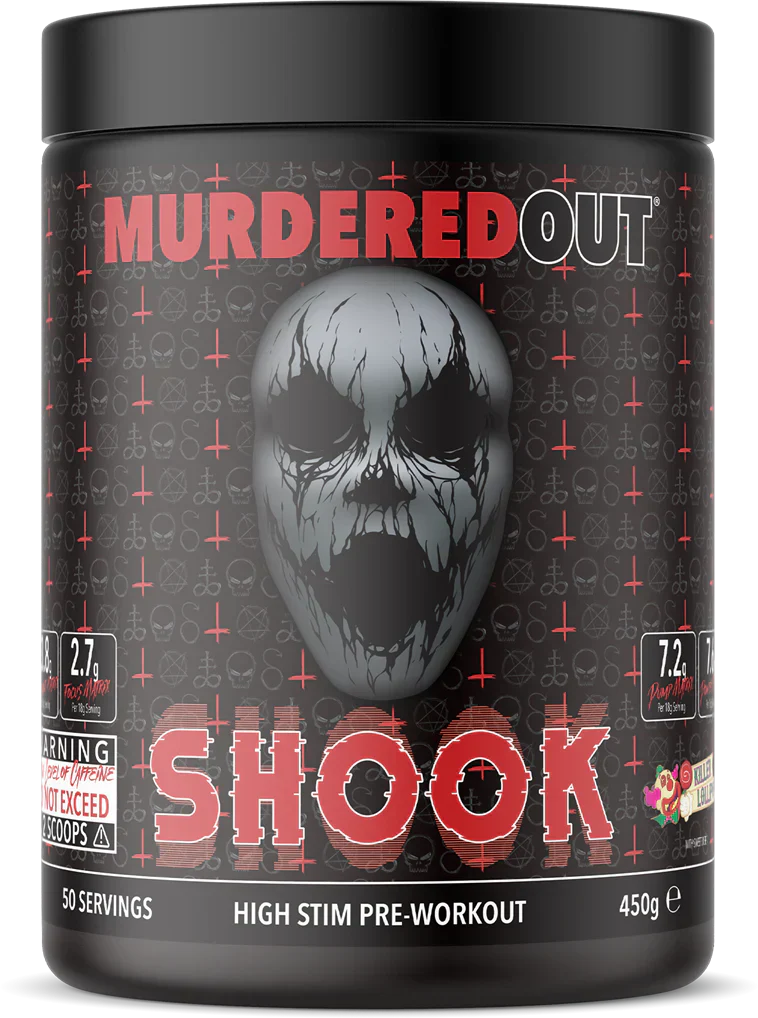 Murdered Out SHOOK Pre-Workout - 450 g Killer Lollipop