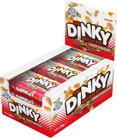 Muscle Moose Dinky Bars - 12 x 35 g Peanut Chocolate