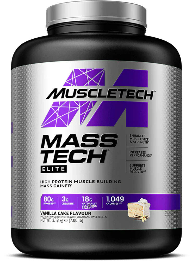 MuscleTech Mass Tech Elite - 3180 g Vanilla Cake