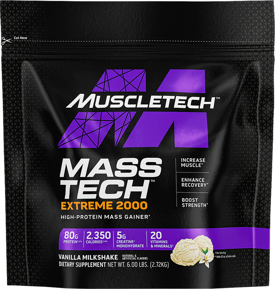 MuscleTech Mass Tech Extreme 2000 - 2720 g Vanilla Milkshake