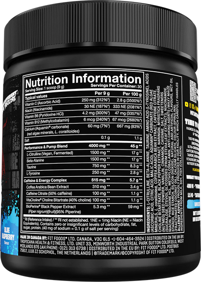 Mutant Madness Blue Raspberry