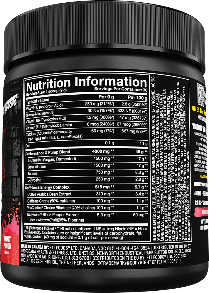 Mutant Madness Fruit Punch