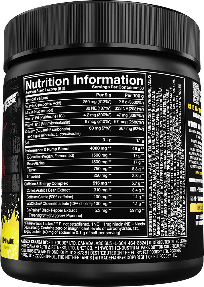 Mutant Madness Lemonade