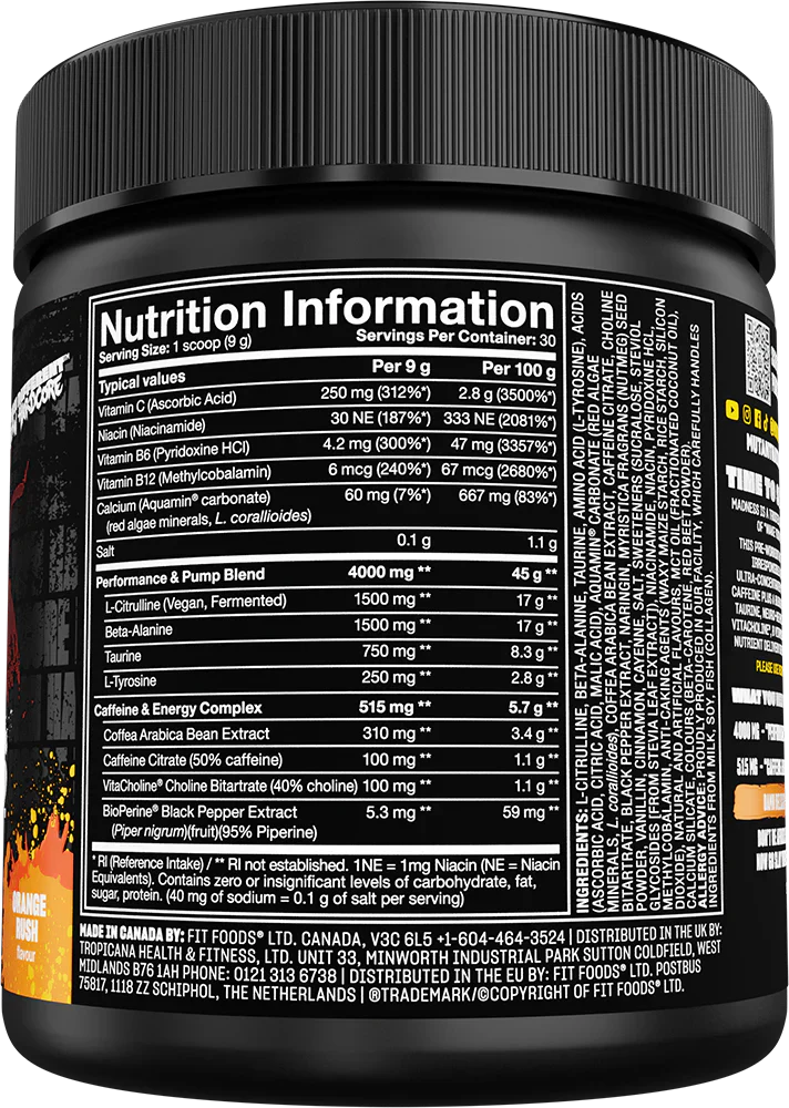 Mutant Madness Orange Rush