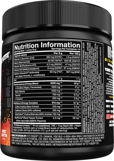 Mutant Madness Sweet Iced Tea