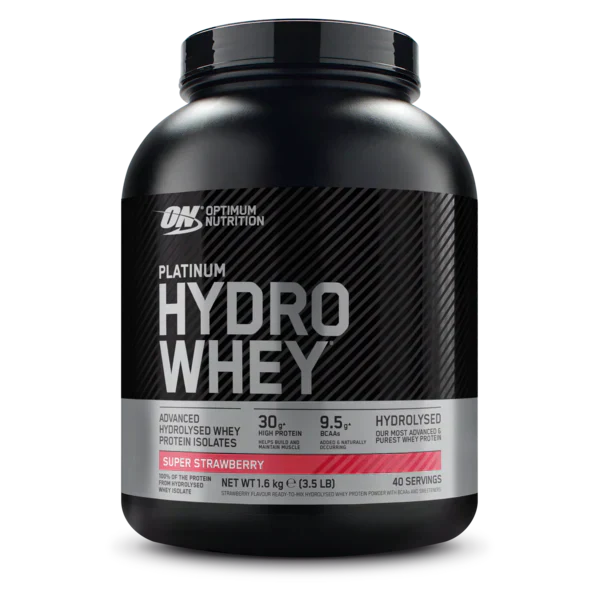 Optimum Nutrition Platinum Hydrowhey - 1600 g Super Strawberry
