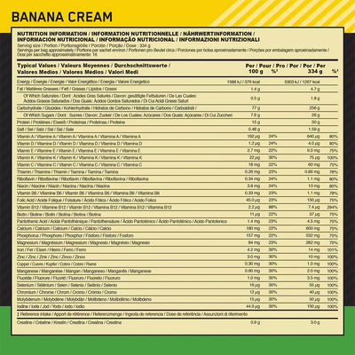 Optimum Nutrition Serious Mass - 5450 g Banana