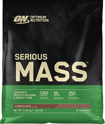 Optimum Nutrition Serious Mass - 5450 g Chocolate