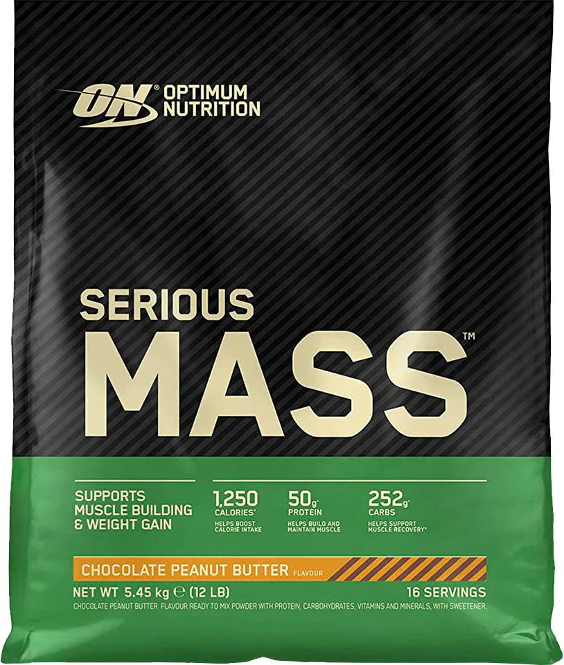 Optimum Nutrition Serious Mass - 5450 g Chocolate Peanut Butter