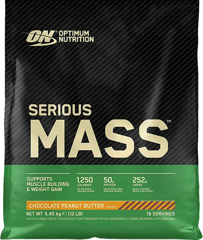 Optimum Nutrition Serious Mass - 5450 g Chocolate Peanut Butter