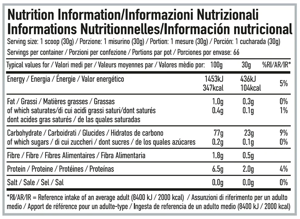 PER4M Cream Of Rice - 2000 g Blueberry Muffin