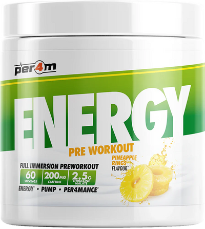 PER4M Energy Pre-workout - 390 g Pineapple Rings