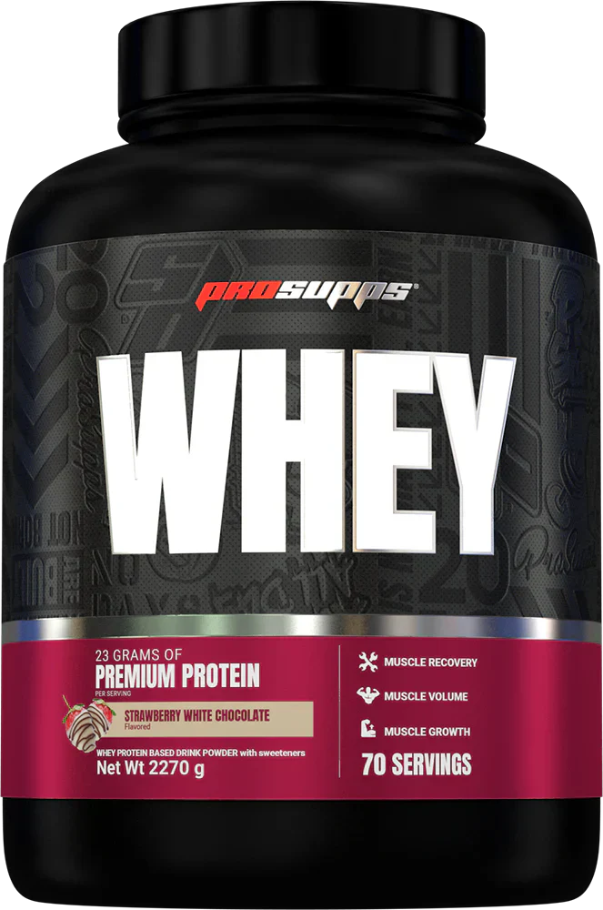 ProSupps Whey - 2270 g White Chocolate Strawberry