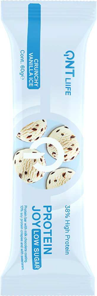 QNT Protein Joy 36% - 12 x 60 g Crunchy Vanilla Ice