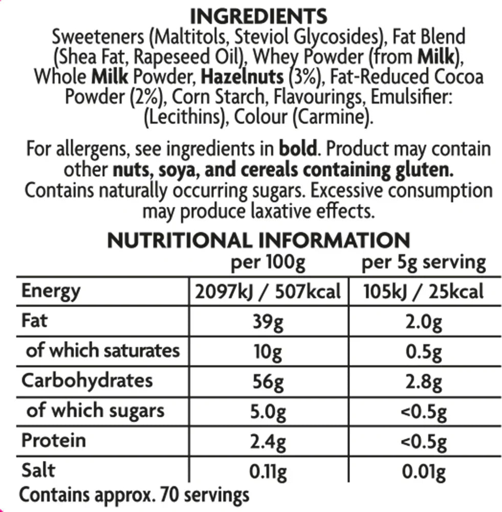 The Skinny Food Co Low Sugar Spread - 350 g Salted Caramel