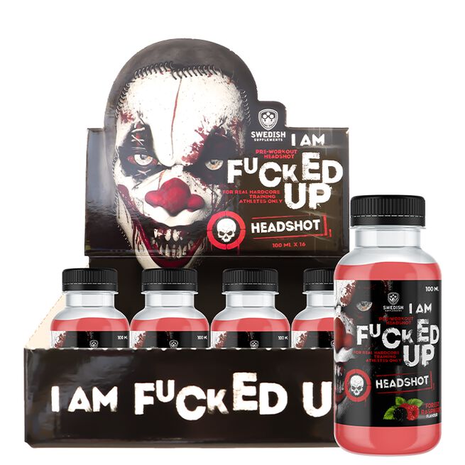 Swedish Supplements F*cked Up Shots - Raspberry