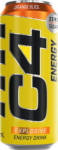 C4 Energy - 12 x 500 ml Orange Slice