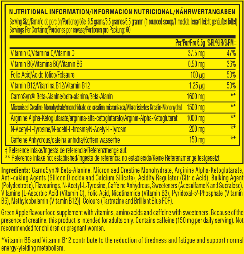 C4 Pre-workout - 60 servings Icy Blue Razz