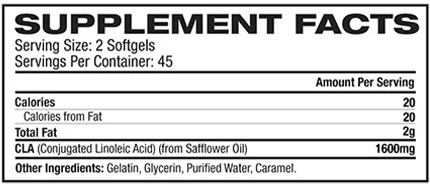 Cellucor CLA - 90 softgels