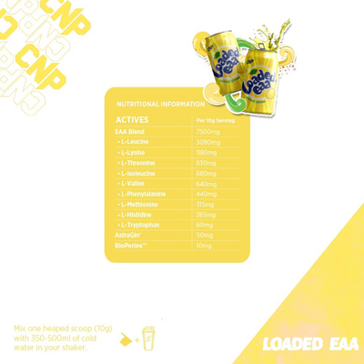 CNP Loaded EAA - 300 g Fanta Lemon