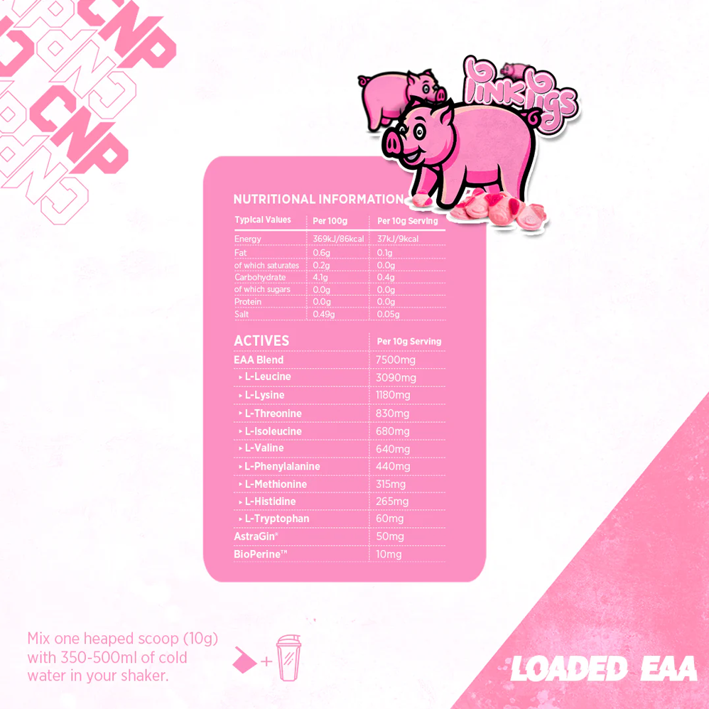 CNP Loaded EAA - 300 g Pink Pigs