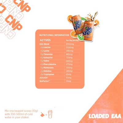 CNP Loaded EAA - 300 g Fanta Orange