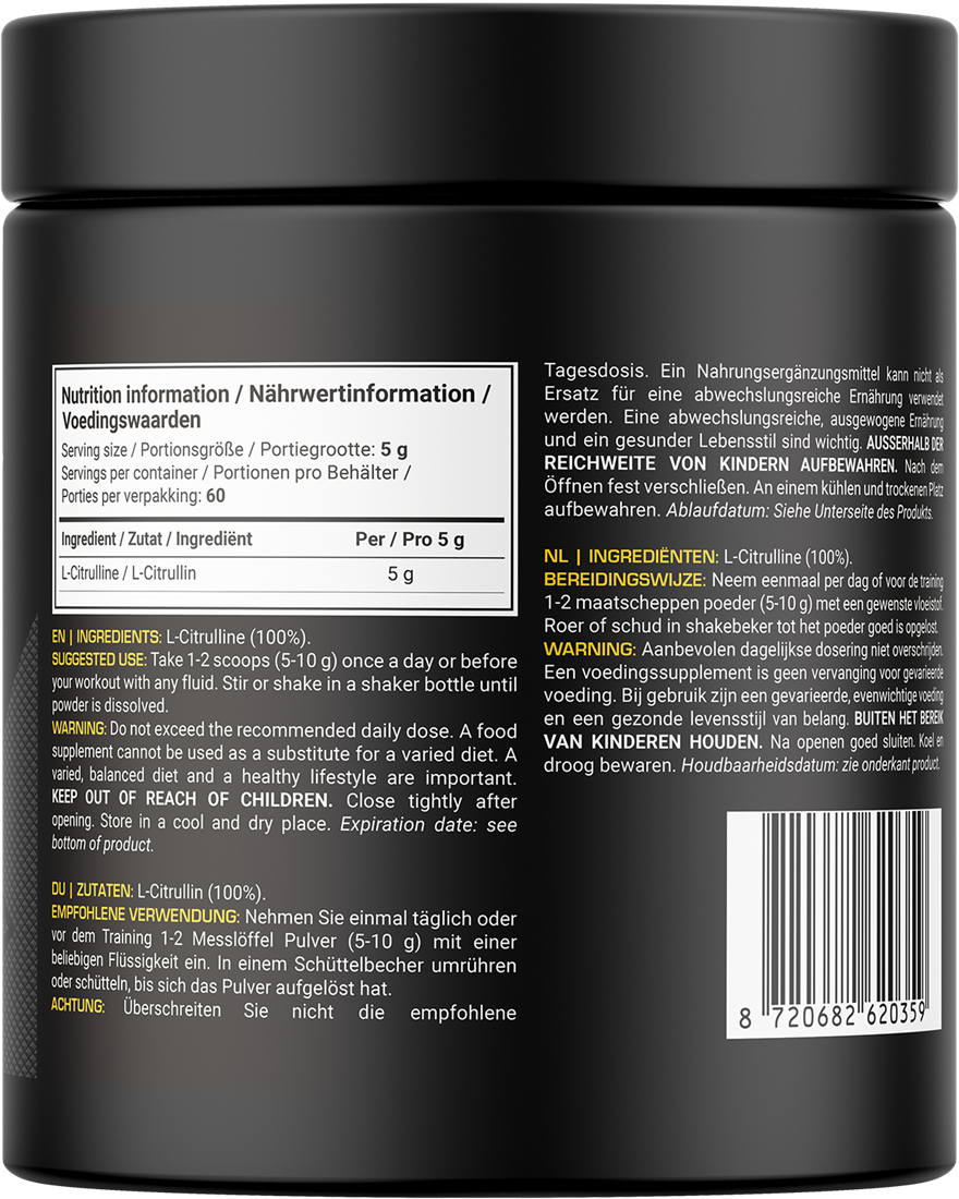 Dedicated Nutrition L-Citrulline - 300 g