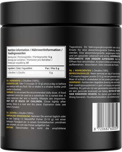 Dedicated Nutrition L-Citrulline - 300 g