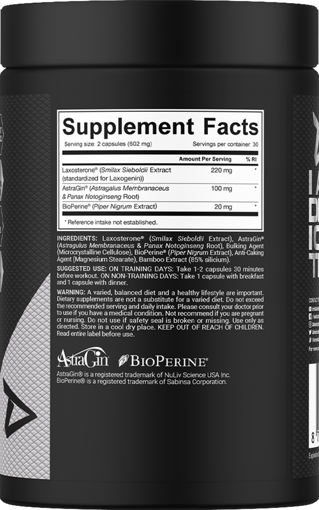 Dedicated Nutrition Laxo-Bol - 60 caps