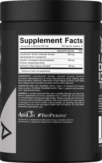 Dedicated Nutrition Laxo-Bol - 60 caps