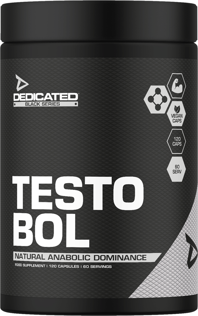 Dedicated Nutrition Testo-Bol - 120 caps