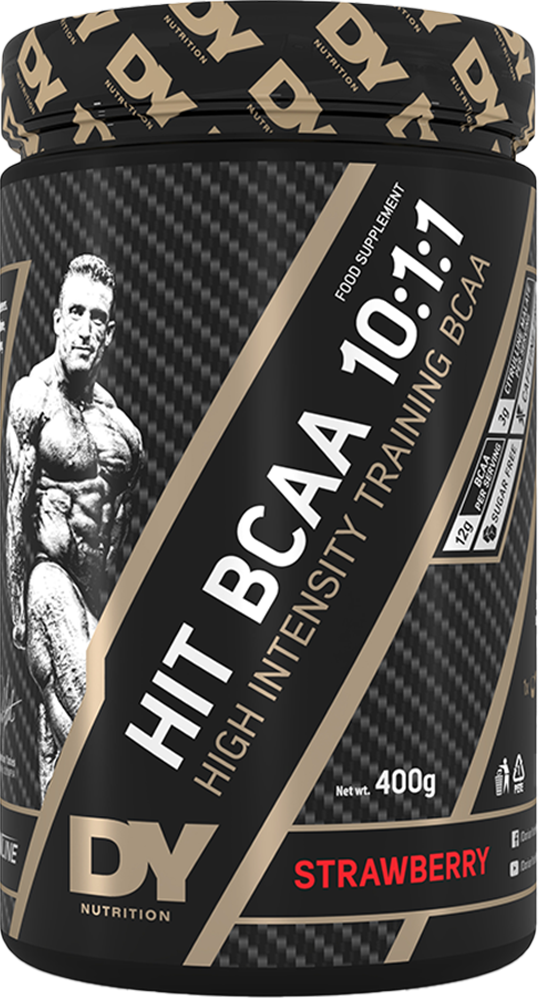 Dorian Yates Nutrition HIT BCAA 10:1:1 - 400 g Strawberry