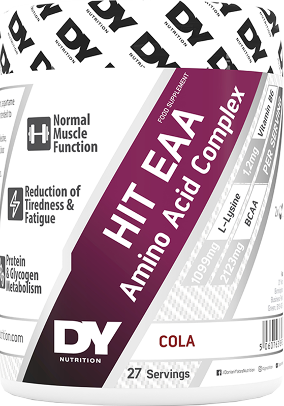 Dorian Yates Nutrition HIT EAA Amino - 360 g Cola