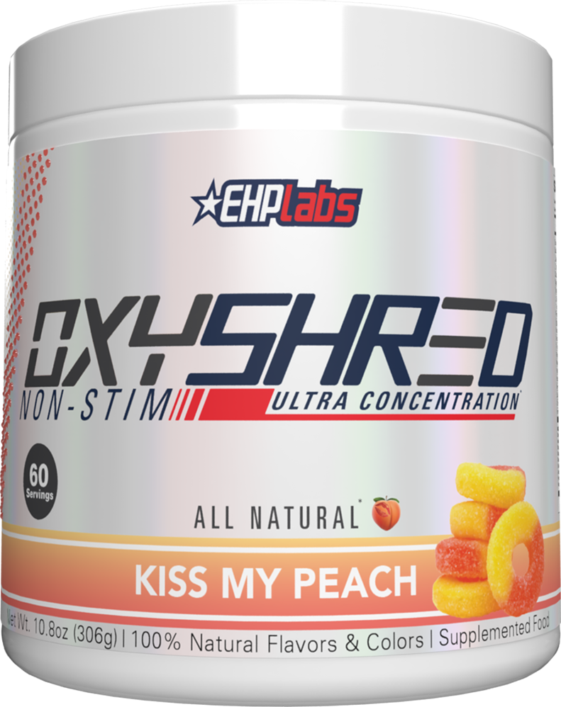 EHP Labs OxyShred Non-Stim - 60 servings Kiss My Peach