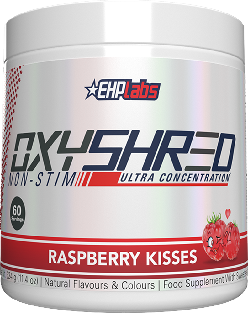 EHP Labs OxyShred Non-Stim - 60 servings Raspberry Kisses