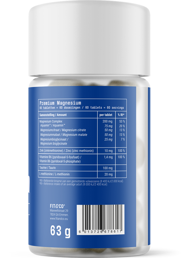 Fit & Co Premium Magnesium - 60 tabs