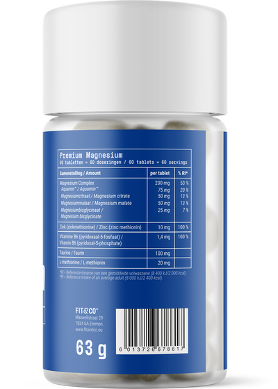 Fit & Co Premium Magnesium - 60 tabs