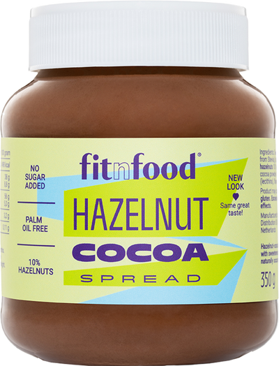 FitnFood - Hazelnut Cocoa Spread - 350 g