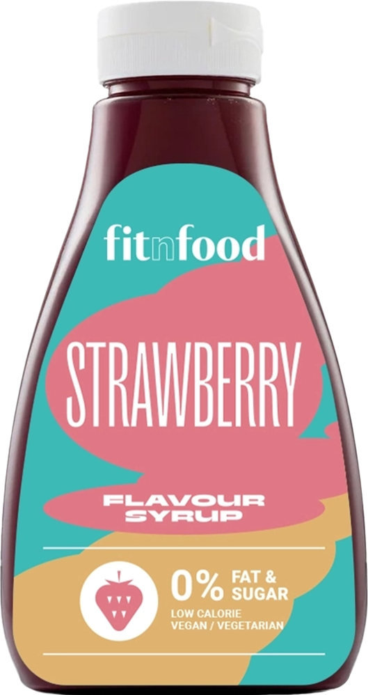FitnFood - Syrup - 425 ml - Strawberry